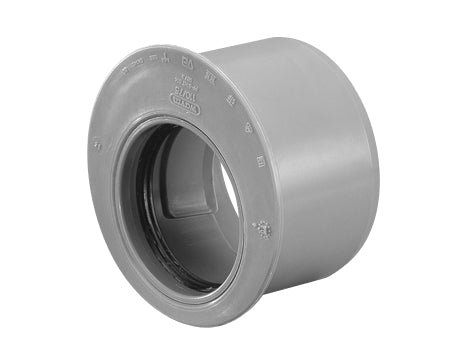Wavin Ø50 x 32 mm reduktion PP grå, kort