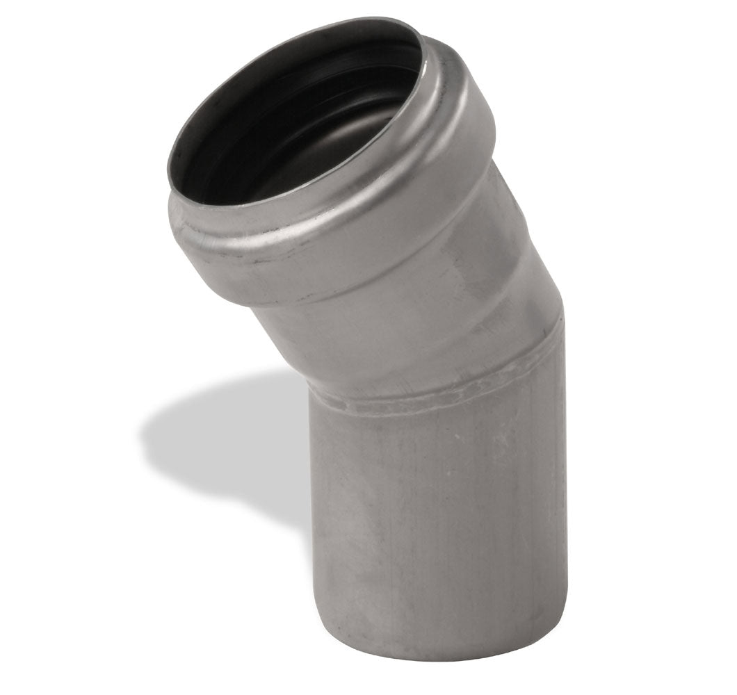 ACO 50 mm 30° rustfri afløbsbøjning, AISI 304