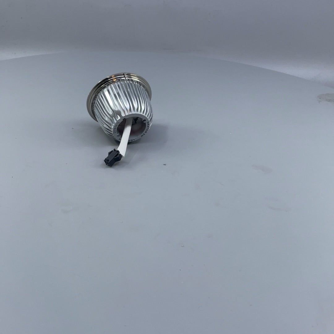 Daxtor 5W Bridgelux LED til Easy 2-Use – 3000K, satin nikkel (360° frame 10)