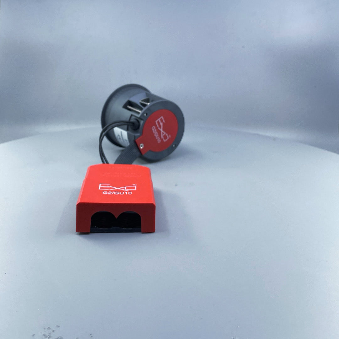 DAXTOR EXO 66 GU10 indbygningsspot uden front – ekskl. lyskilde (360° frame 10)