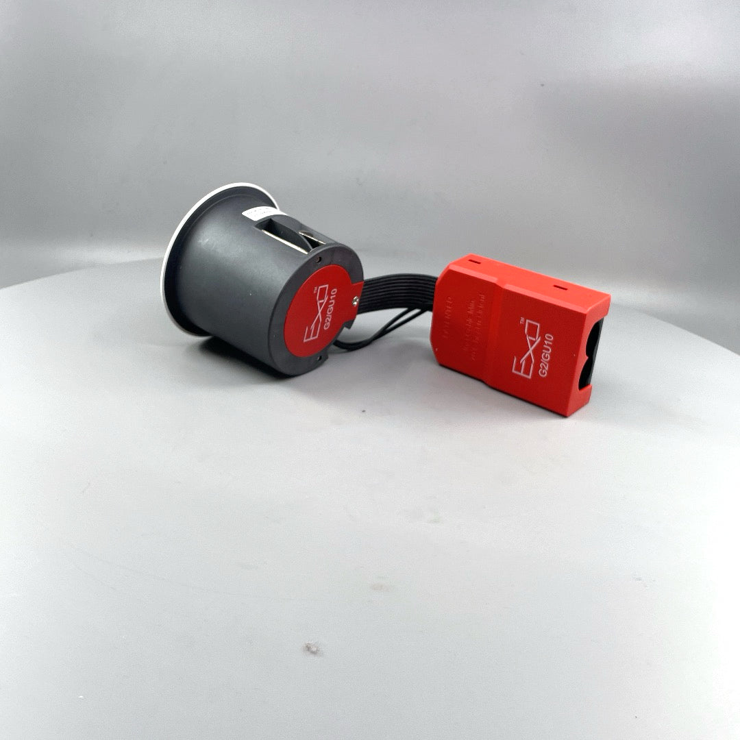 DAXTOR EXO 66 GU10 indbygningsspot uden front – ekskl. lyskilde (360° frame 10)