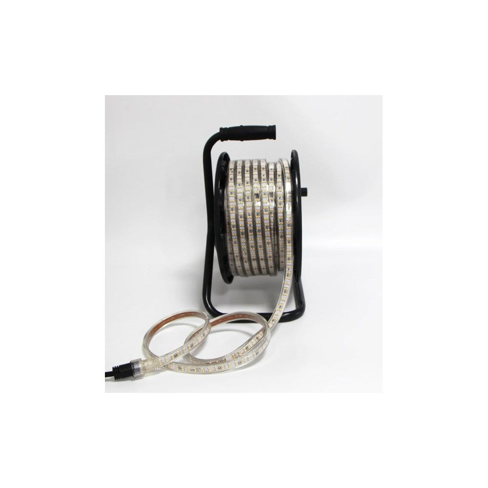 LEDlife arbejdslys - 25m LED strip på tromle - 10W/m - IP67 - 230V - 30000lm - RA88