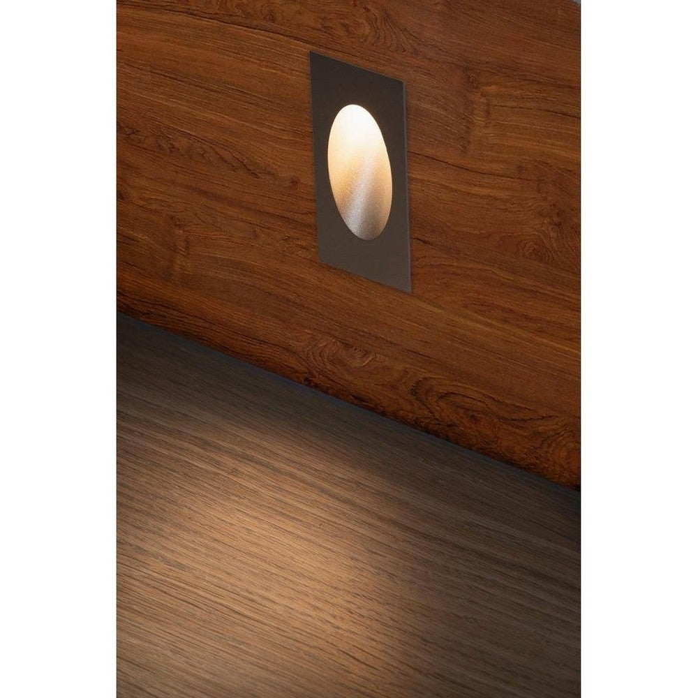 3W Indbygningsbelysning - Ydre: 8x8 cm, hul: 6,2x6,2 cm, Input: 230V, 120lm, RA80