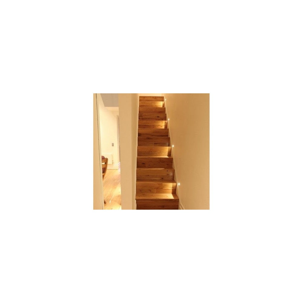 3W Indbygningsbelysning - Ydre: 8x8 cm, hul: 6,2x6,2 cm, Input: 230V, 120lm, RA80