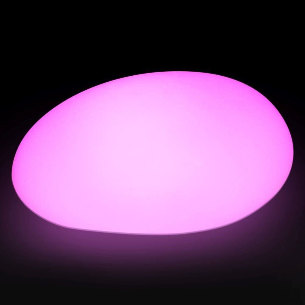 V-Tac Genopladelig RGB LED Sten med Fjernbetjening - 33x25x17 cm, 1W Dekorationspære, 18lm, IP67
