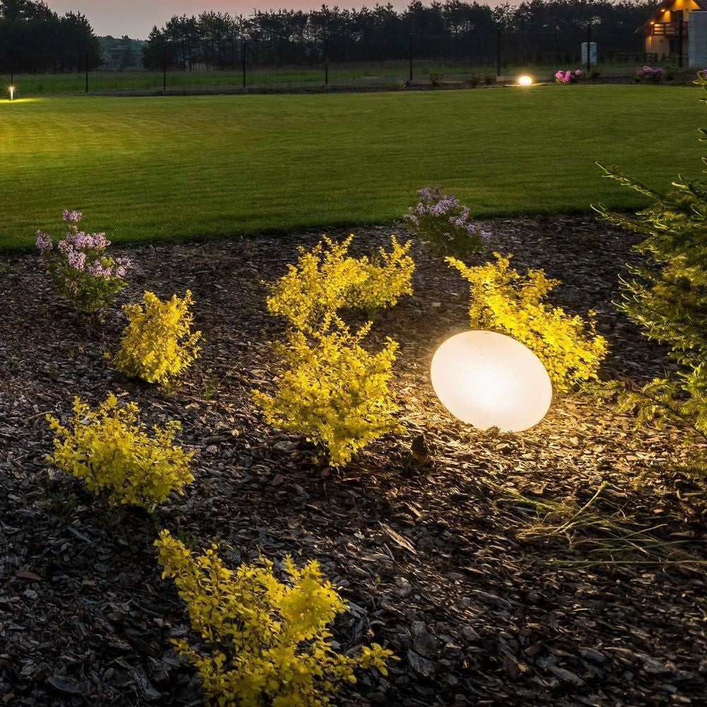 V-Tac Genopladelig RGB LED Sten med Fjernbetjening - 33x25x17 cm, 1W Dekorationspære, 18lm, IP67