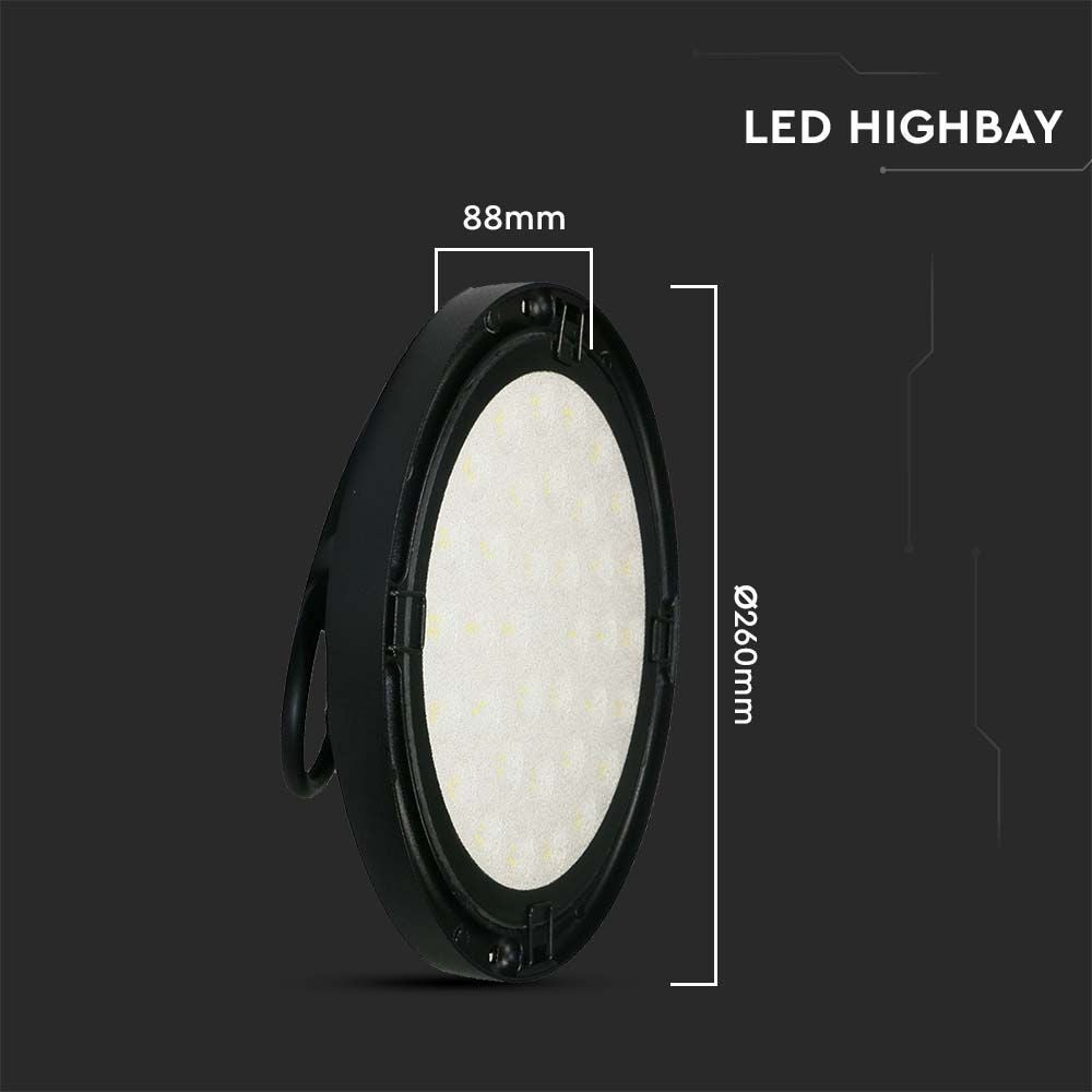 V-Tac 150W LED højloftsbelysning - 120LM/W, 230V, 15300lm, RA70, IP65
