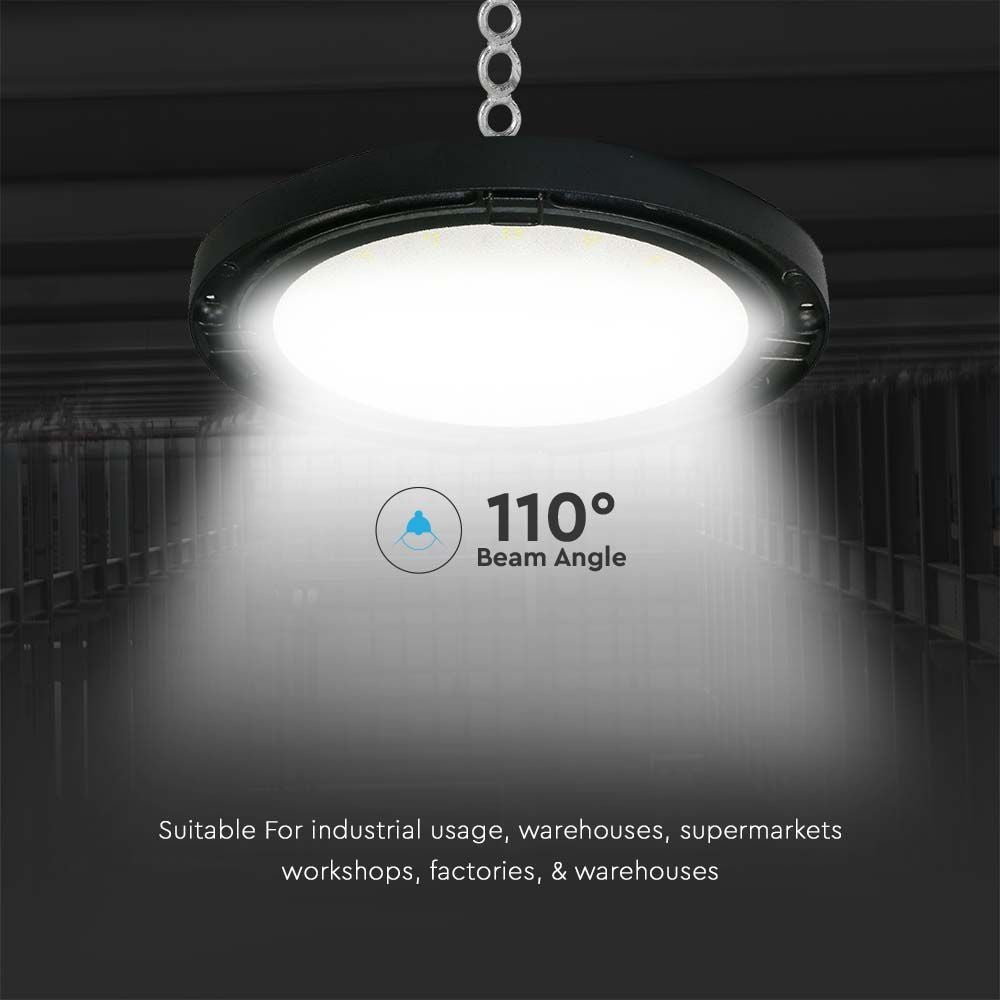 V-Tac 150W LED højloftsbelysning - 120LM/W, 230V, 15300lm, RA70, IP65
