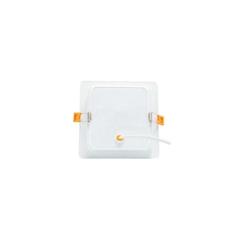 Spectrum 12W LED indbygningspanel - Udendørs, 230V, IP54, 12x12cm hul, 14,5x14,5cm mål, 1100lm, RA80