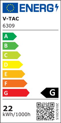 V-Tac LED lysstofrør T8-VALUE150, 20W, 150cm, G13