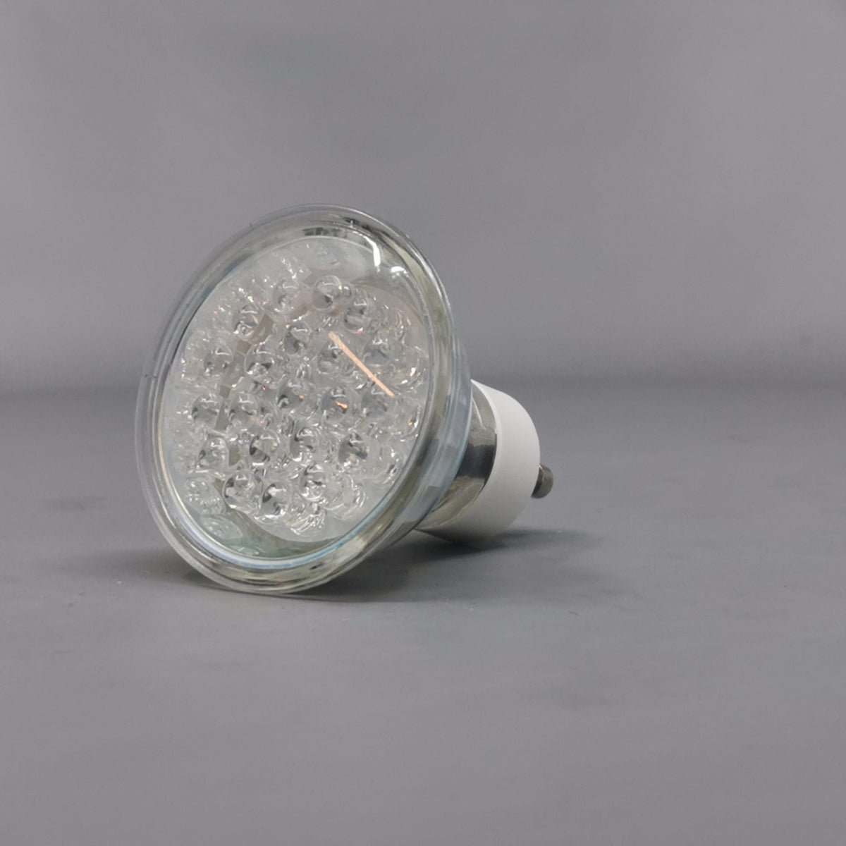 Gul GU10 LED 1,3W (360° frame 5)