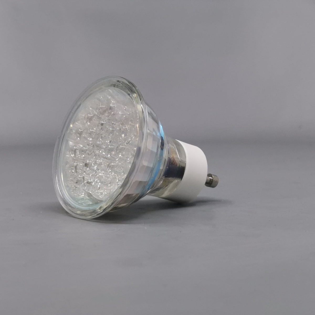 Grøn GU10 LED 1,3W (360° frame 6)