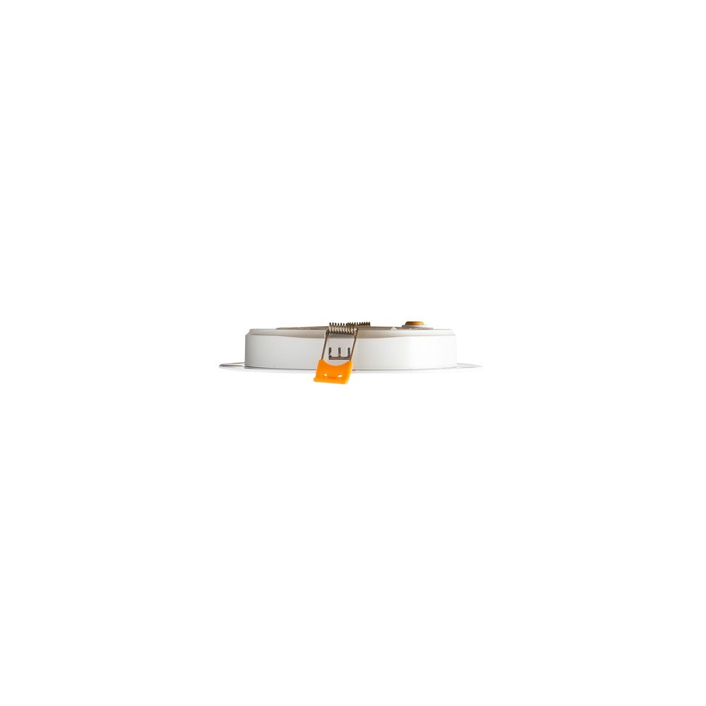 Spectrum 12W LED indbygningspanel - Ø12 cm hul, Ø14,5 cm mål, IP54 udendørs - 230V, 1500lm, RA80