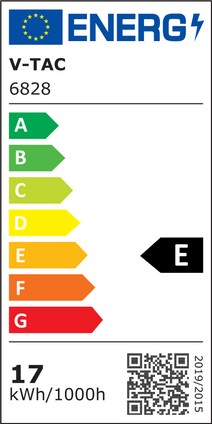 V-Tac 17W LED Corten væglampe - IP65 udendørs, 230V inkl. lyskilde - Effekt: 17W, Input: 230V, 2160lm, RA90, IP65