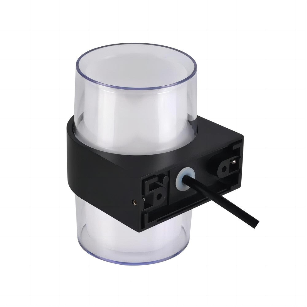 LED væglampe - 9W, rund, IP65 udendørs, 230V, inkl. lyskilde
