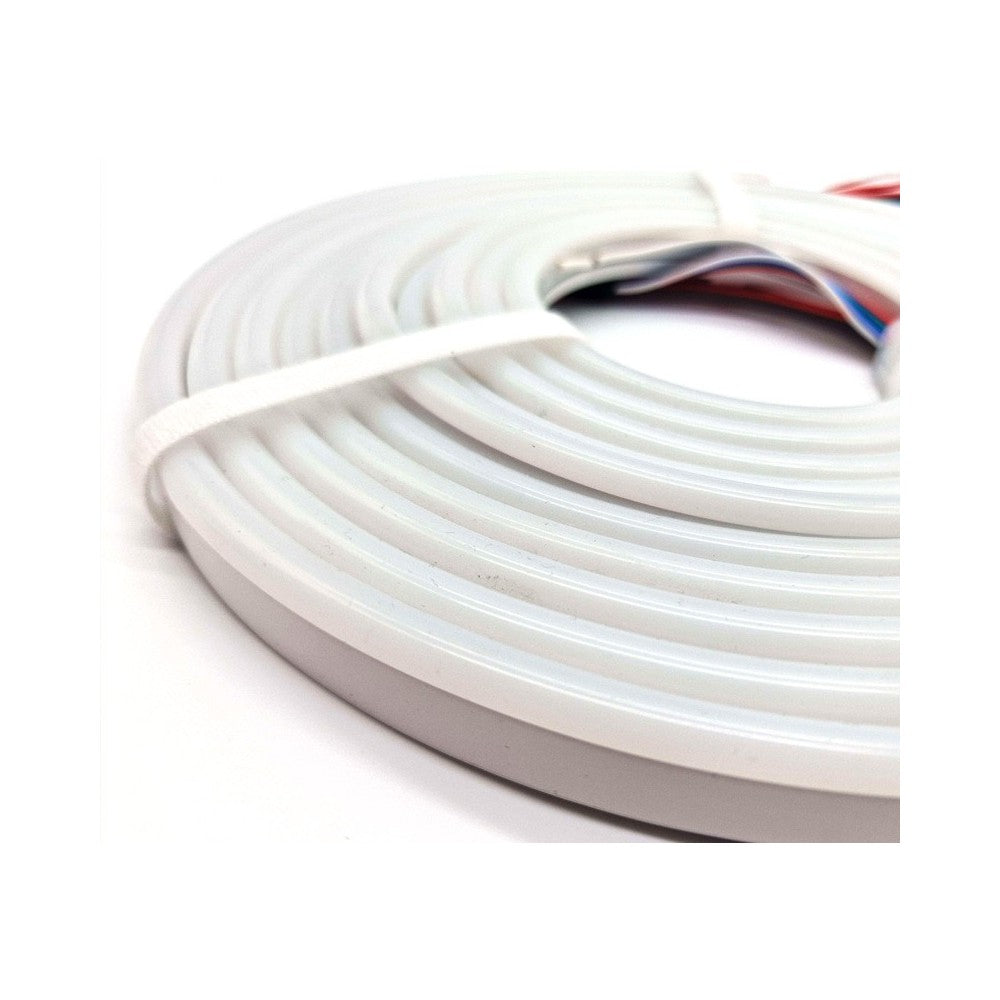 16W/m RGBIC Neon Flex-strips - 10m, 96 LED pr. meter, 24V, 8x16, IP20