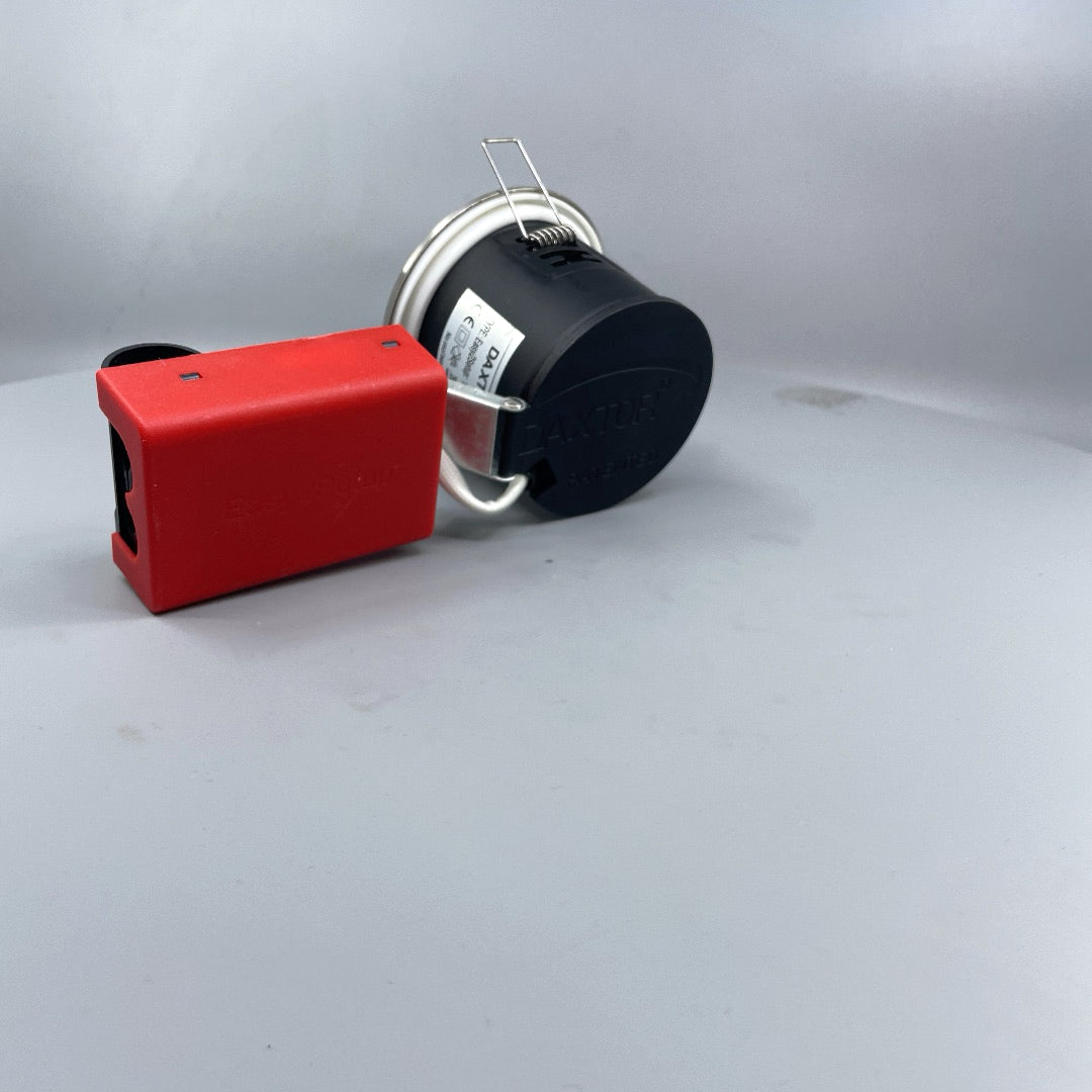 Daxtor Easy 2-Setup MR16 indbygningsspot Ø87 mm – børstet stål (360° frame 11)