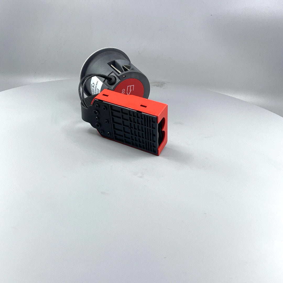 EXO 66 Udendørs indbygningsspot rund børstet aluminum (360° frame 11)