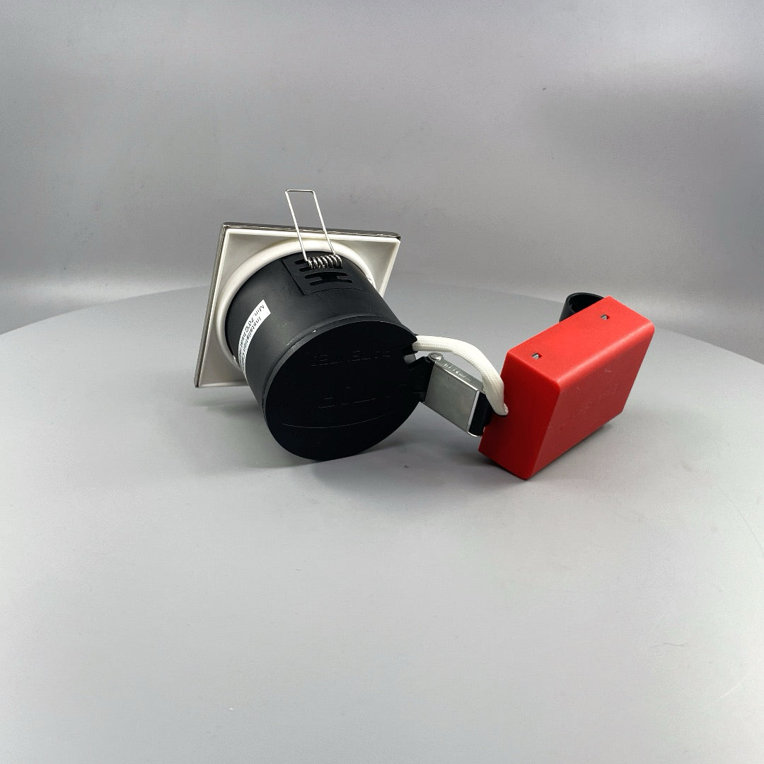 Daxtor Easy 2-Setup MR16 12V firkantet indbygningsspot – maks. 20W (360° frame 11)