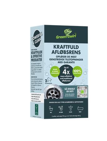 GREENSWIRL KRAFTFULD AFLØBSRENS