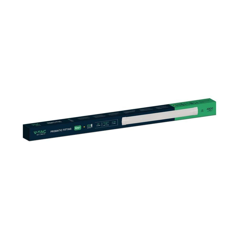 V-Tac 40W LED armatur - 120 cm, 3 års garanti, 230V