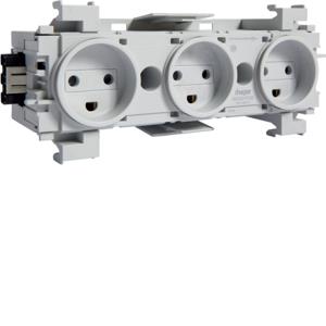 STIKKONTAKT ECOLINE 3XDK FRONTM