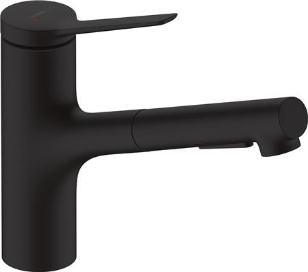 ZESIS KØKKENARMATUR MAT SORT M33 150