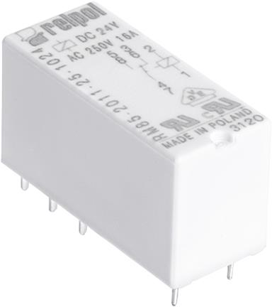 RELÆ 1C/O 16A 12VDC, SOKKEL: GZM80/GZP80