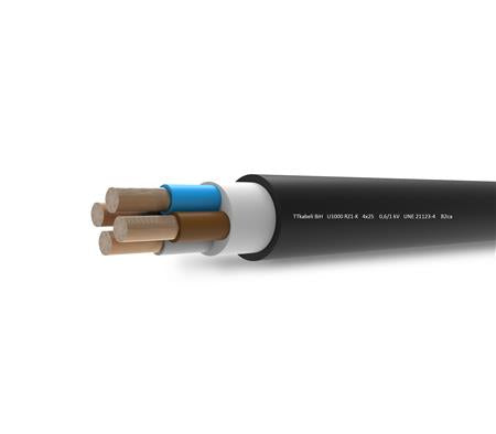 KABEL 4X25 RZ1-K FLEX 500M TR.SORT B2CA