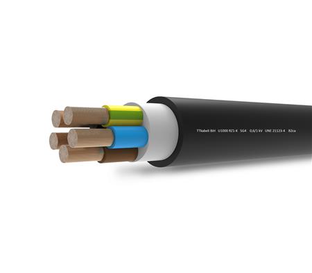 KABEL 5G4 RZ1-K FLEX 500M TR.SORT B2CA