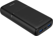 POWERBANK MED HURTIG OPLADNING , 3 PORTE