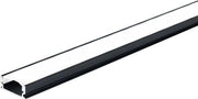 LED ALU PROFIL-PÅBYG-17X7-BL
