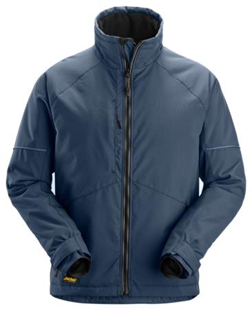 VINTERJAKKE NAVY/SORT STR: 3XL