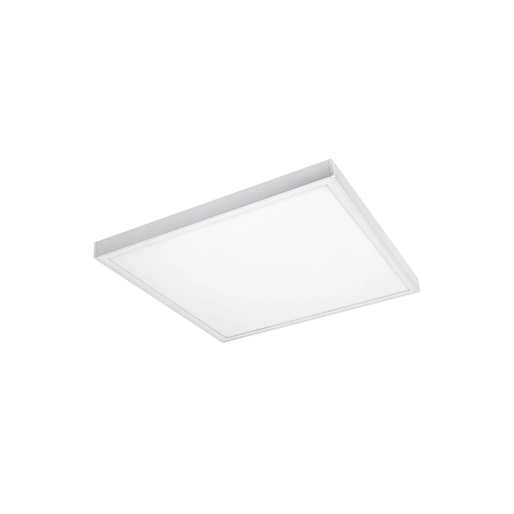Rammesæt til 60x60 LED panel - Hurtig samling, plasthjørner, skrufri montering, hvid kant