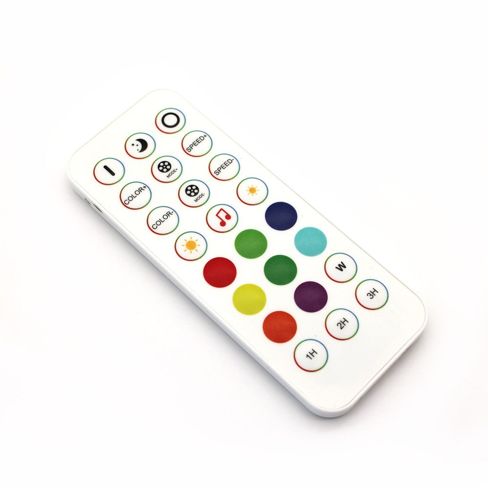RGB+WW Wifi controller med fjernbetjening - Kompatibel med Google Home, Alexa og smartphones - 12V/24V - Op til 576W