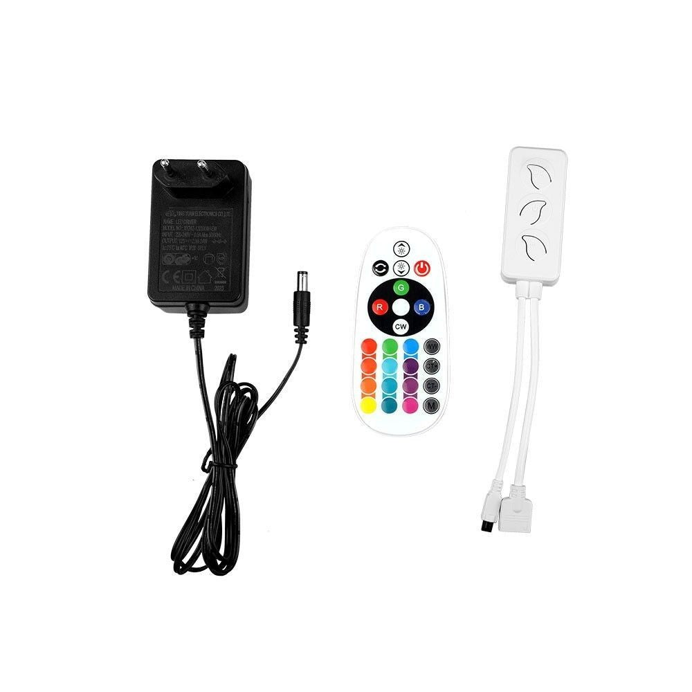 V-Tac 4W/m RGB+CCT LED strip sæt - 5m, 60 LED pr. meter, IP65