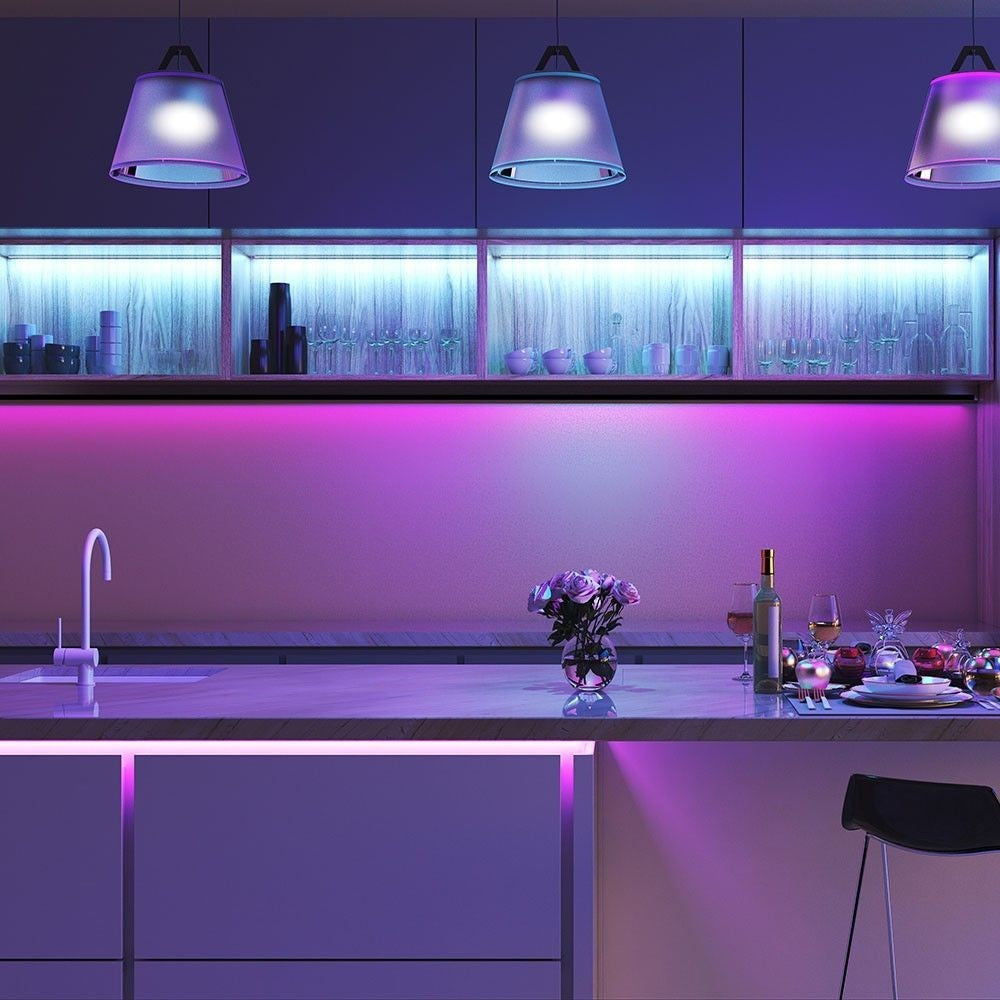 V-Tac 4W/m RGB+CCT LED strip sæt - 5m, 60 LED pr. meter, IP65