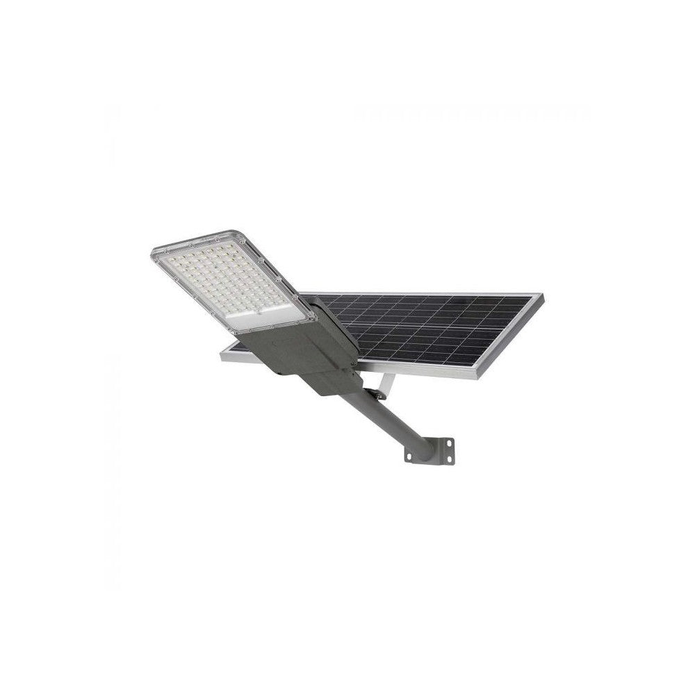 V-Tac Solcelle gadelampe LED - Inkl. fjernbetjening, IP65 - 60W, 3000lm, RA80