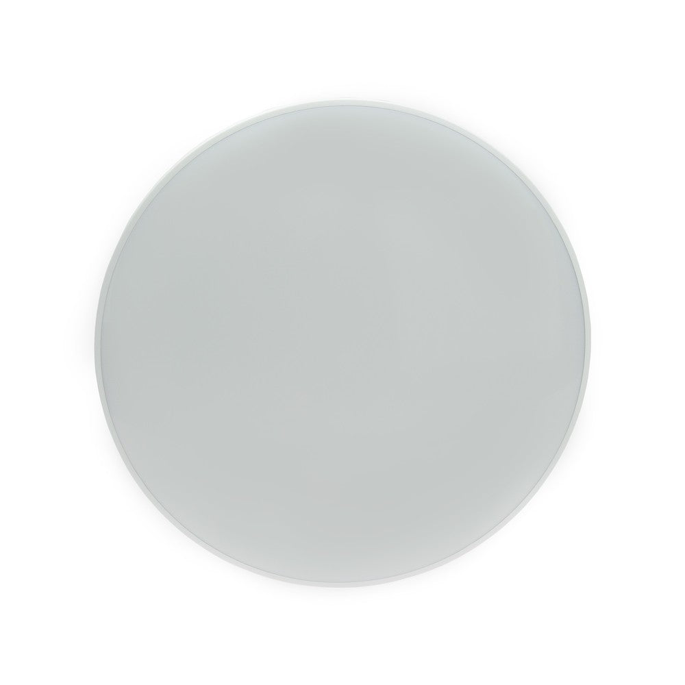 Spectrum 40W LED loftslampe - Ø48,5cm, Højde: 7cm, hvid kant, inkl. sort ring - Effekt: 40W, 5300lm, RA80, IP54 (230V)