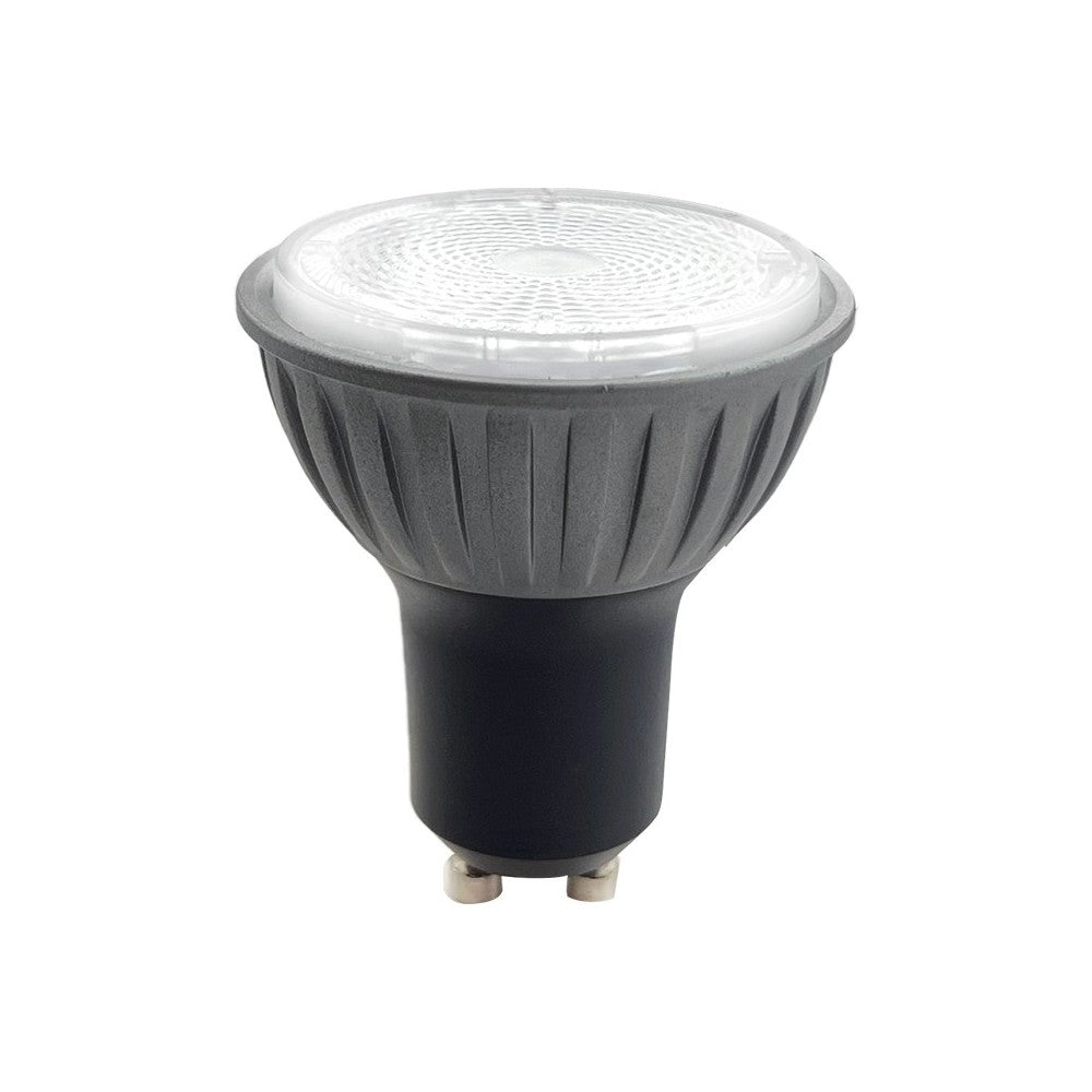 Justerbar LED-spot med GU10 fatning, 7,5W og 230V input, 520lm, RA97, justerbar spredning.