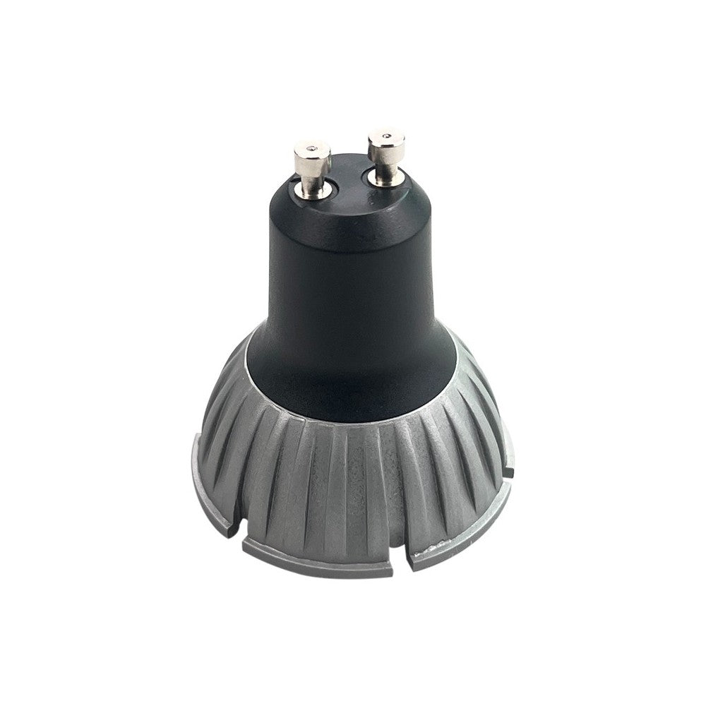 Justerbar LED-spot med GU10 fatning, 7,5W og 230V input, 520lm, RA97, justerbar spredning.