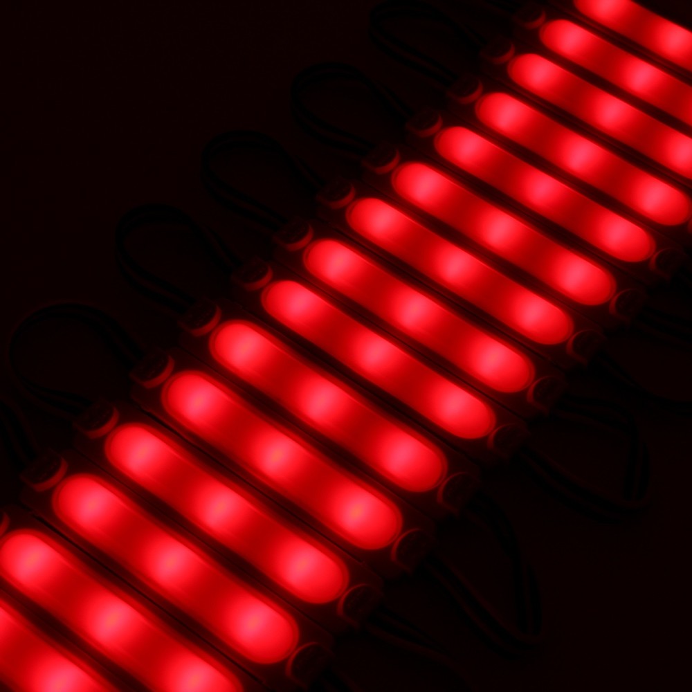 Vandtæt RGBIC LED modul - 20 stk, 2W, IP65, 12V, til skilte og special løsninger