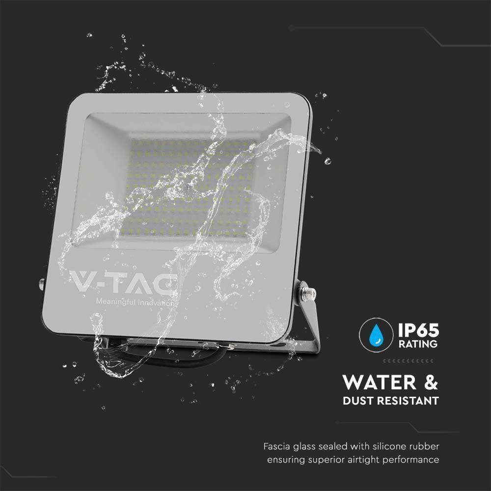 V-Tac 100W LED udendørs arbejdslampe - 185LM/W, IP65, 18500lm
