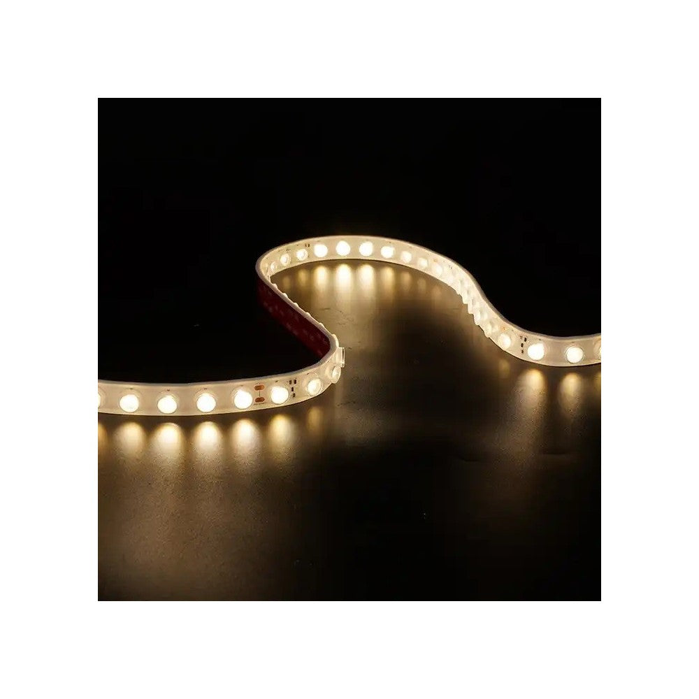 LEDlife 22W/m LED strip - 5m, Vægskylle IP68, 24V, 48 LED pr. meter
