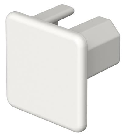 WDK ENDESTYKKE 20X20 MM HVID RAL 9010