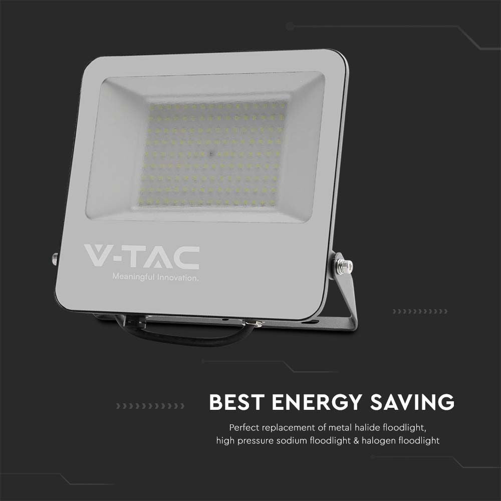 V-Tac 100W LED projektør - 160LM/W, arbejdslampe, udendørs, IP65