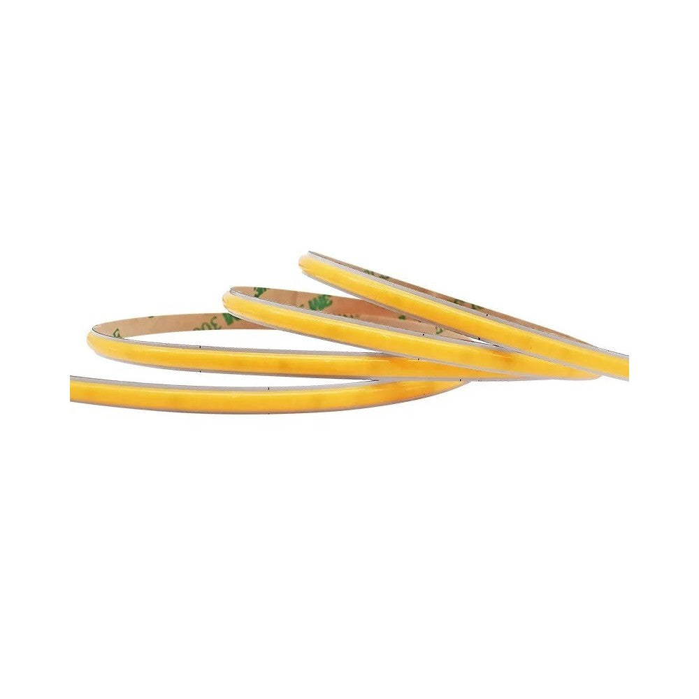 8W/m CCT COB-LED strip til 120 cm profil - 115 cm, IP20, 608 LED pr. meter, 5mm bred, 24V, RA97