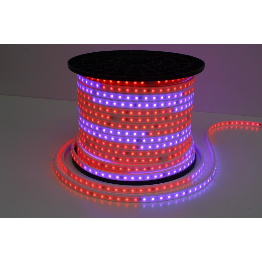 5 meter RGBIC LED strip med 60 LED pr. meter - IP65, 12W/m, 230V