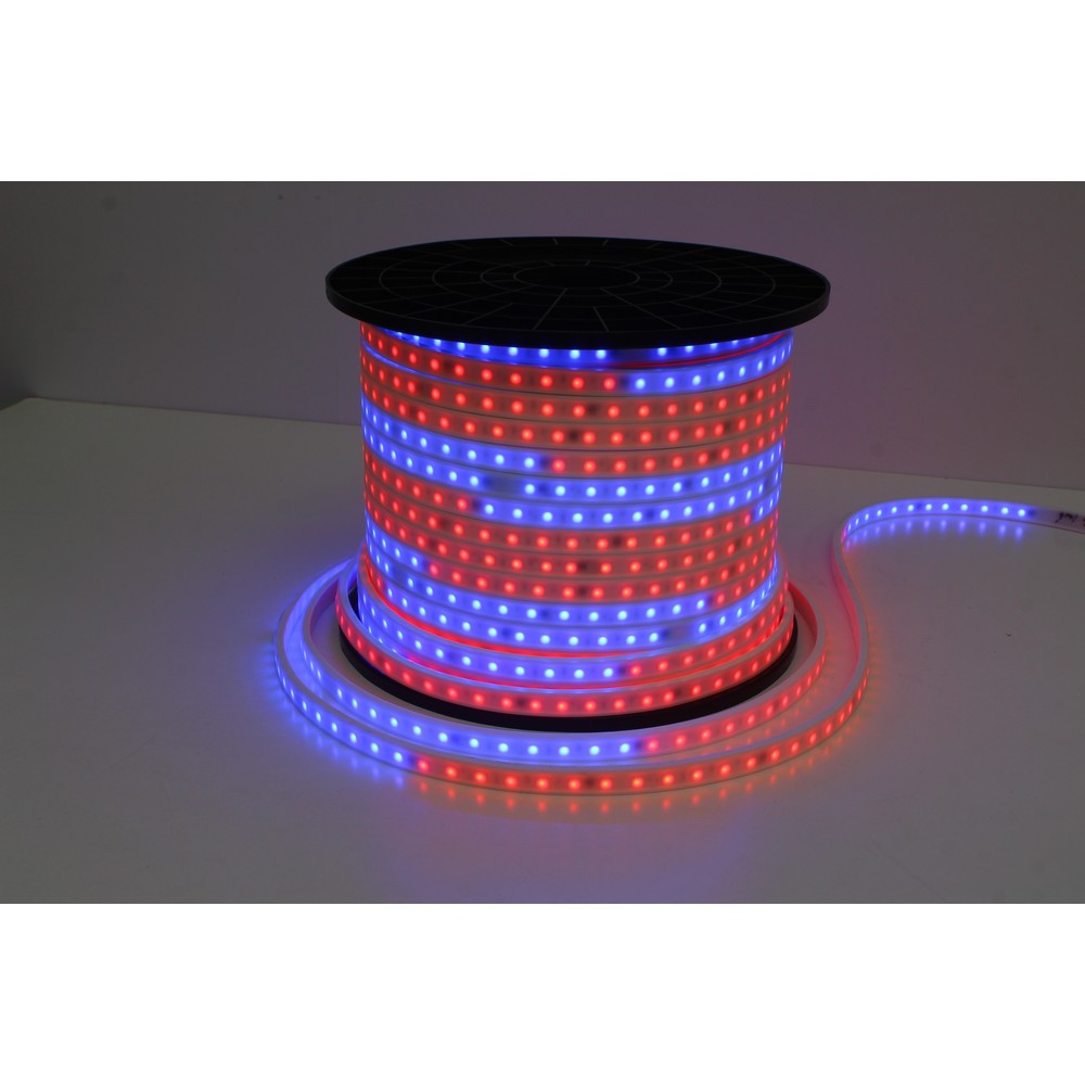 5 meter RGBIC LED strip med 60 LED pr. meter - IP65, 12W/m, 230V