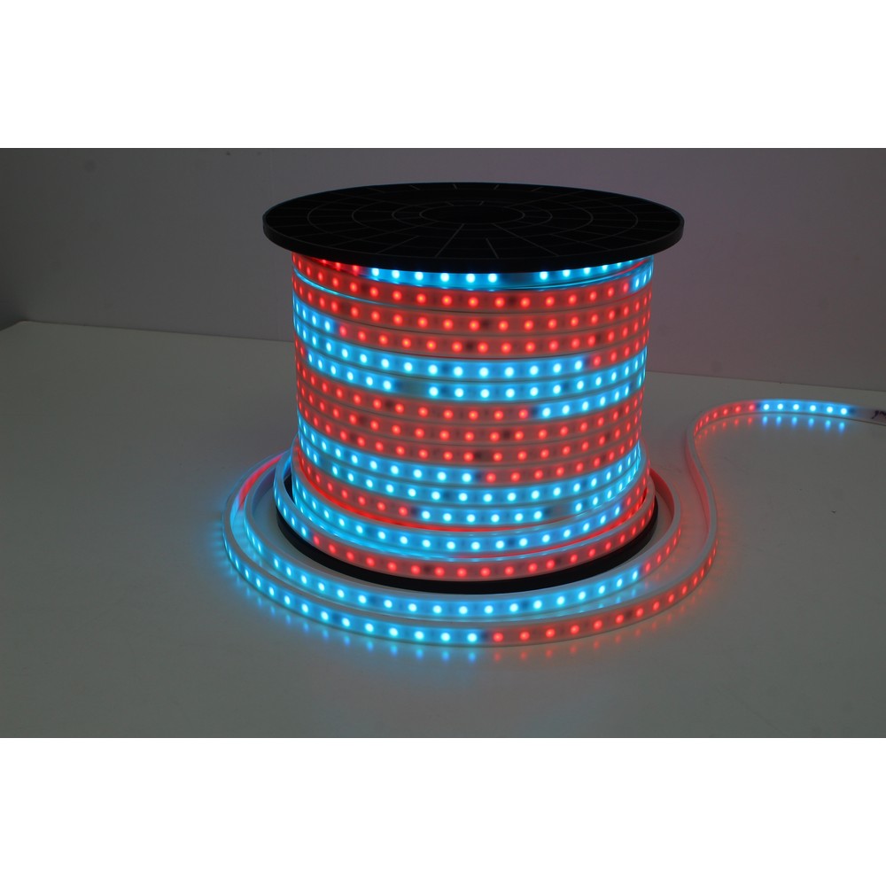 5 meter RGBIC LED strip med 60 LED pr. meter - IP65, 12W/m, 230V